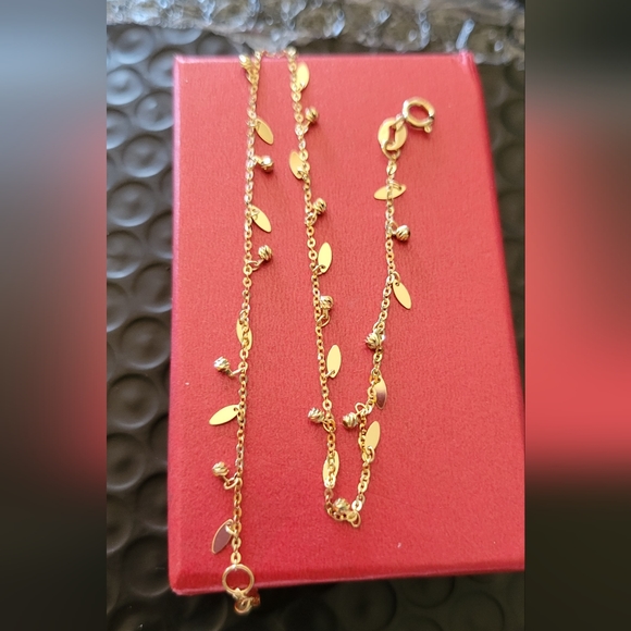 Dolphin Poh Heng Baby Anklet Price Real 18k Gold Anklet Size 10